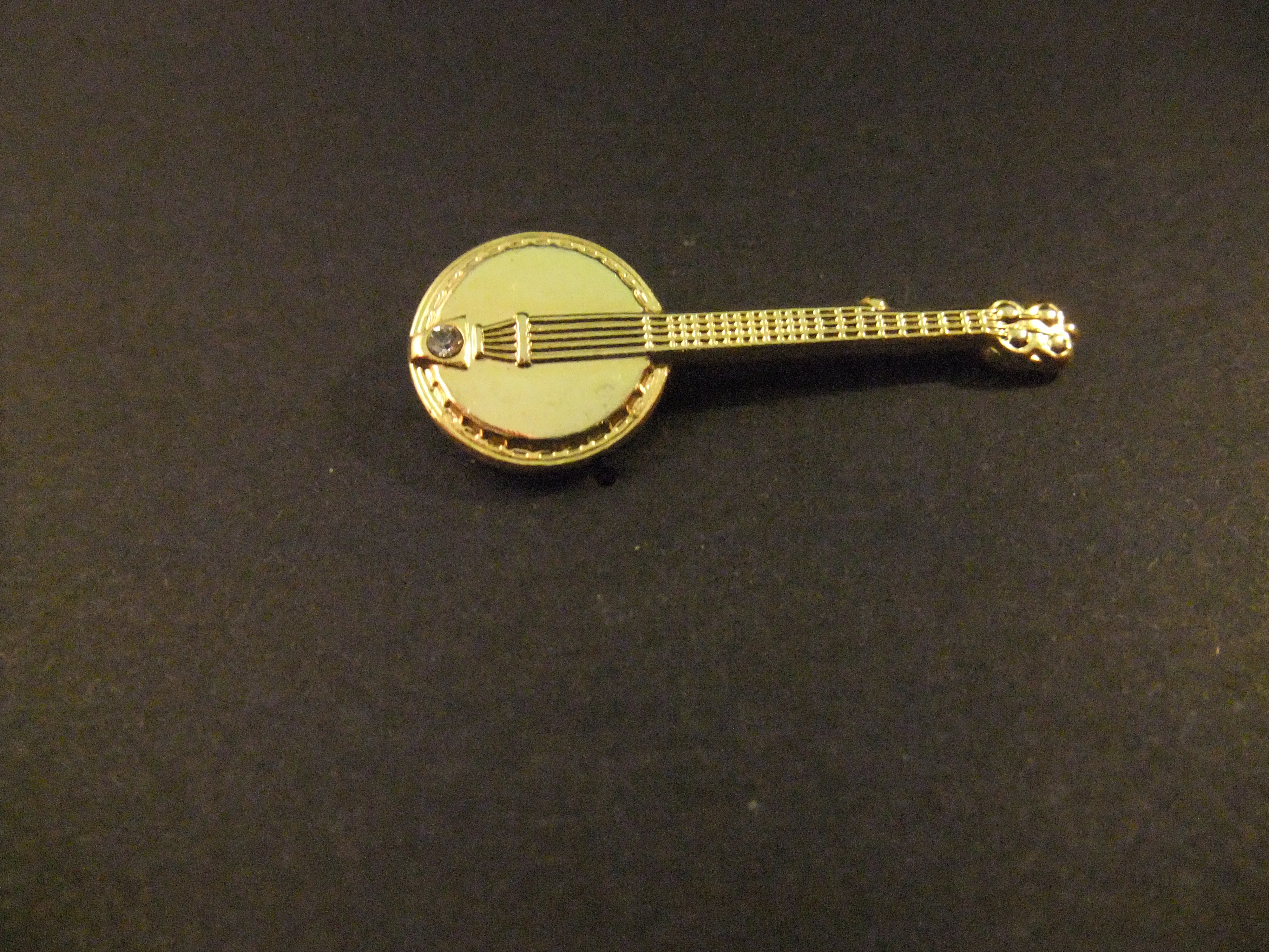 Banjo ( snaarinstrument) goudkleurig